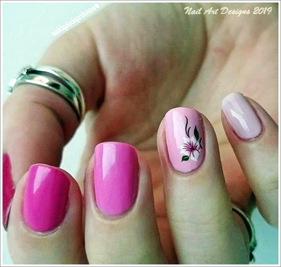 15 Cool Pretty Pink Nails Designs 2019