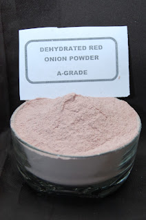 Dehydrated red onions powder
