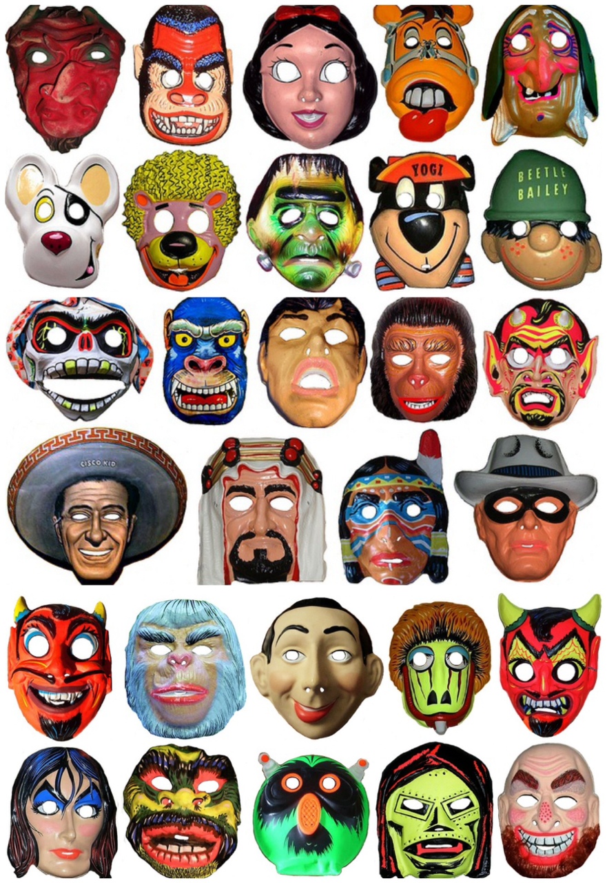 Calvin's Canadian Cave of Coolness Ben Cooper Mask Collection