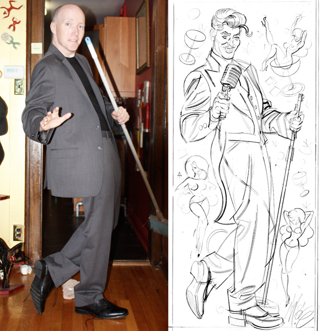 Mitch O Connell: How to draw The Mitch Way