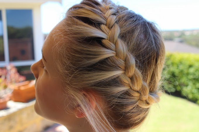 Relaxed Crown Braid | Cate Renée
