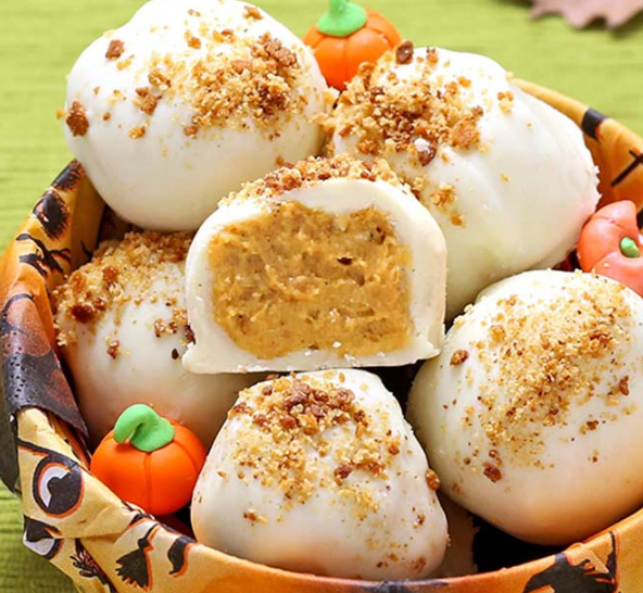 Pumpkin Cheesecake Balls Bring Back Family Meal