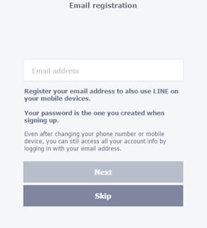 daftarkan email daftar line dengan mudah