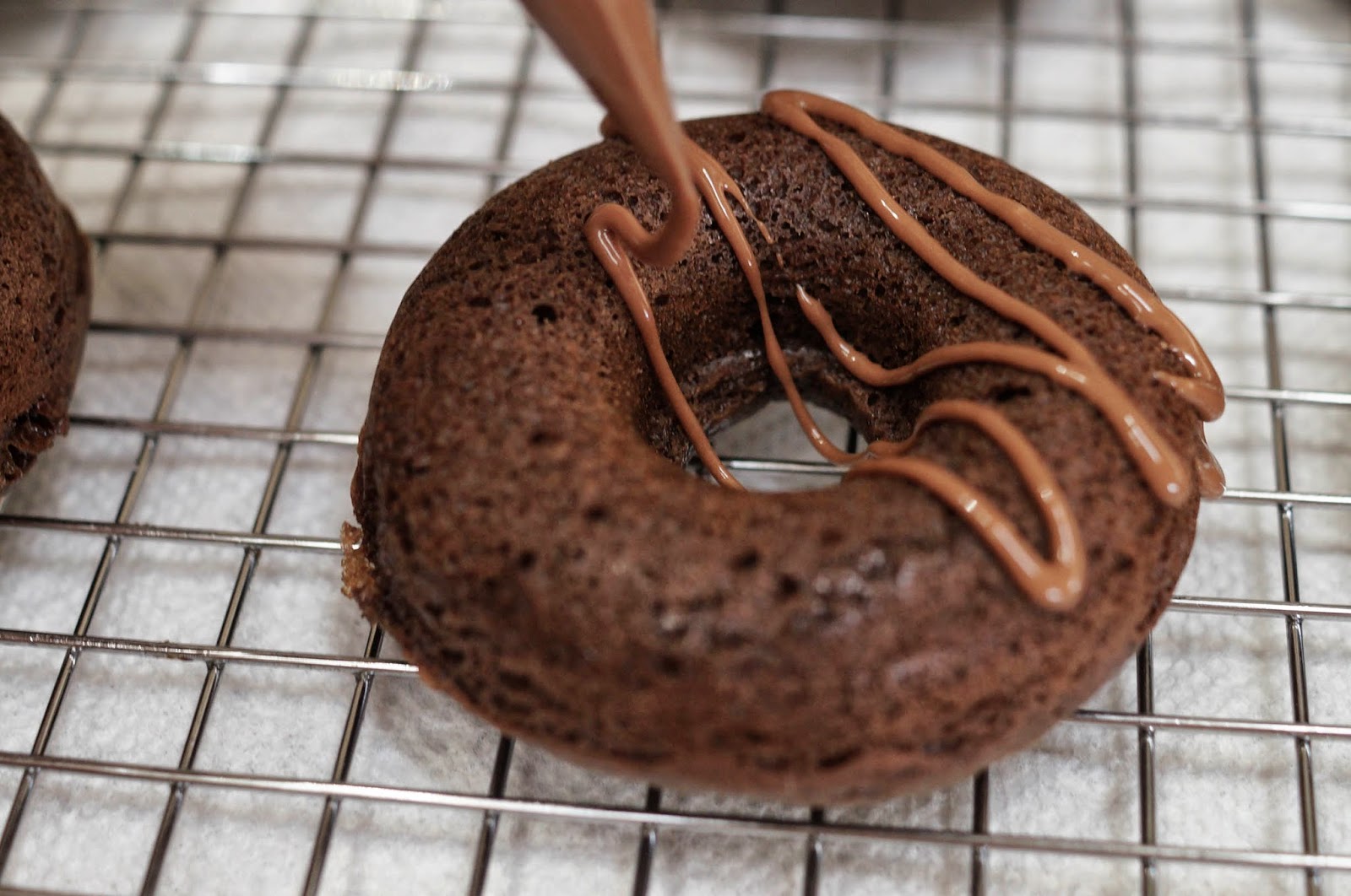 In the Kitchen with Jenny Baked Chocolate Buttermilk Donuts with