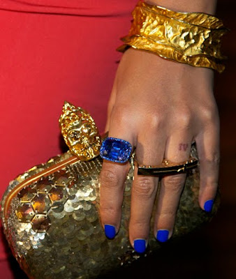 Beyonce Nice In Blue Sapphire Ring3