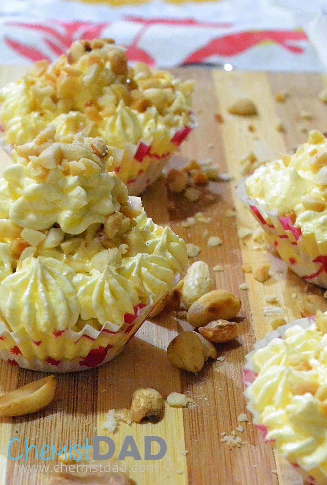 Nobake Sans Rival Cupcakes