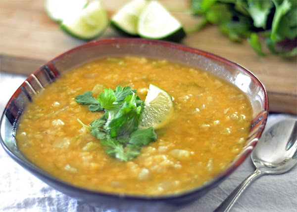 Receta Vegana con Lentejas