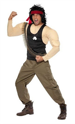 Rambo Style Wig