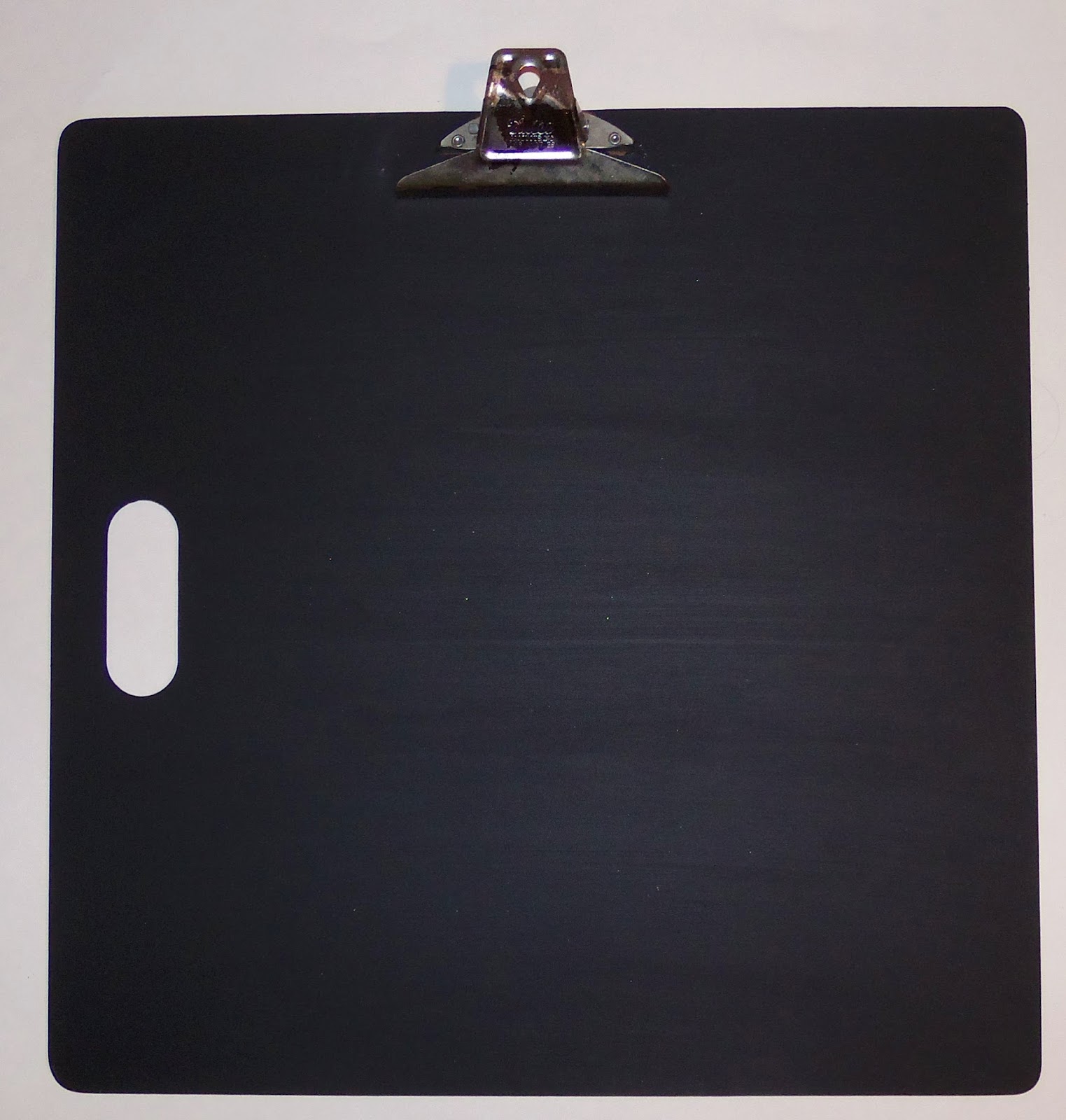 live. love. scrap. How I Turned A Large Clipboard Into a Chalkboard