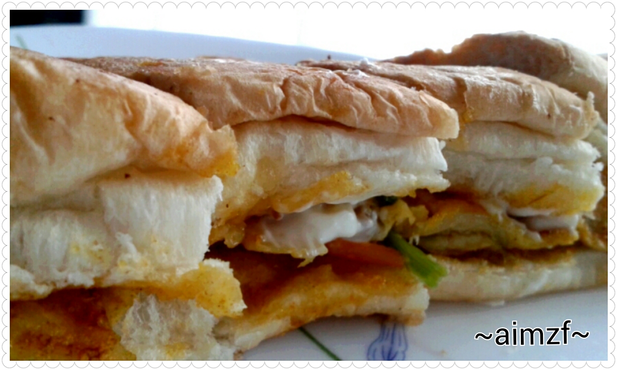 Aimzf Roti John Si Nombor Satu Ini Resepinya Untuk Tiga Ketul Roti Hotdog Resepi John