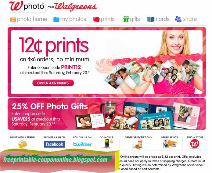 Walgreens photo free shipping coupon code 2018