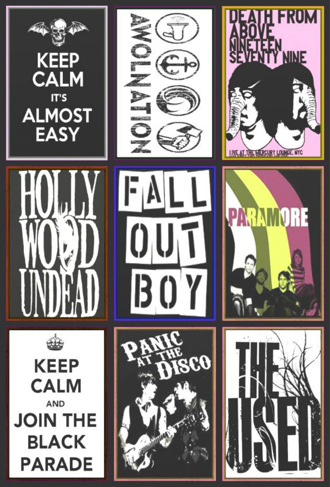 Essence of Essy: Band Posters!