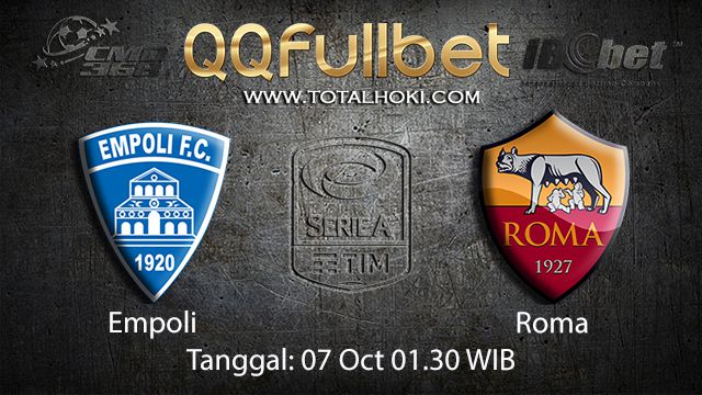 Prediksi Bola Jitu Empoli vs Roma 07 October 2018 ( Italian Serie A )