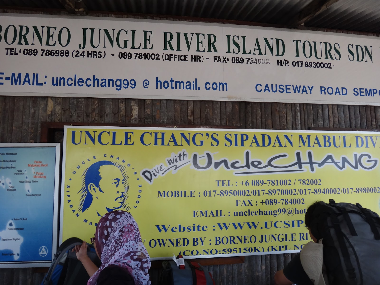 UNCLE CHANG'S SIPADAN MABUL DIVE LODGE Pensione (Pulau Mabul, Malesia ...