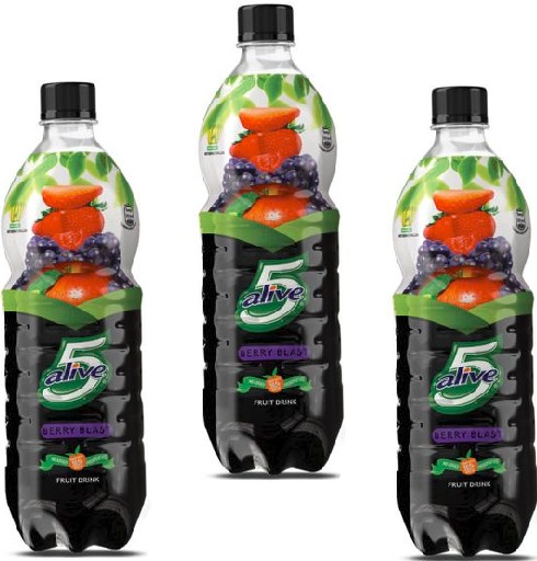 5Alive Berry Blast Fruit Juice Drinks - Bottled by The Coca-Cola Company for Homes and Party Events - Naija Grocery