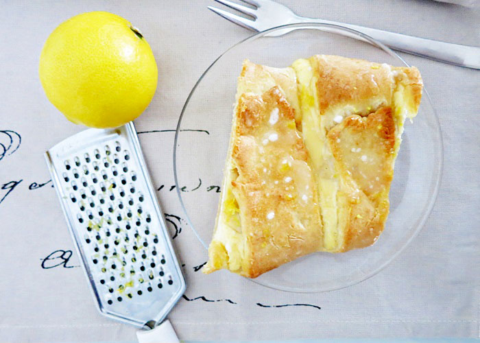 Lemon Cheesecake Braid