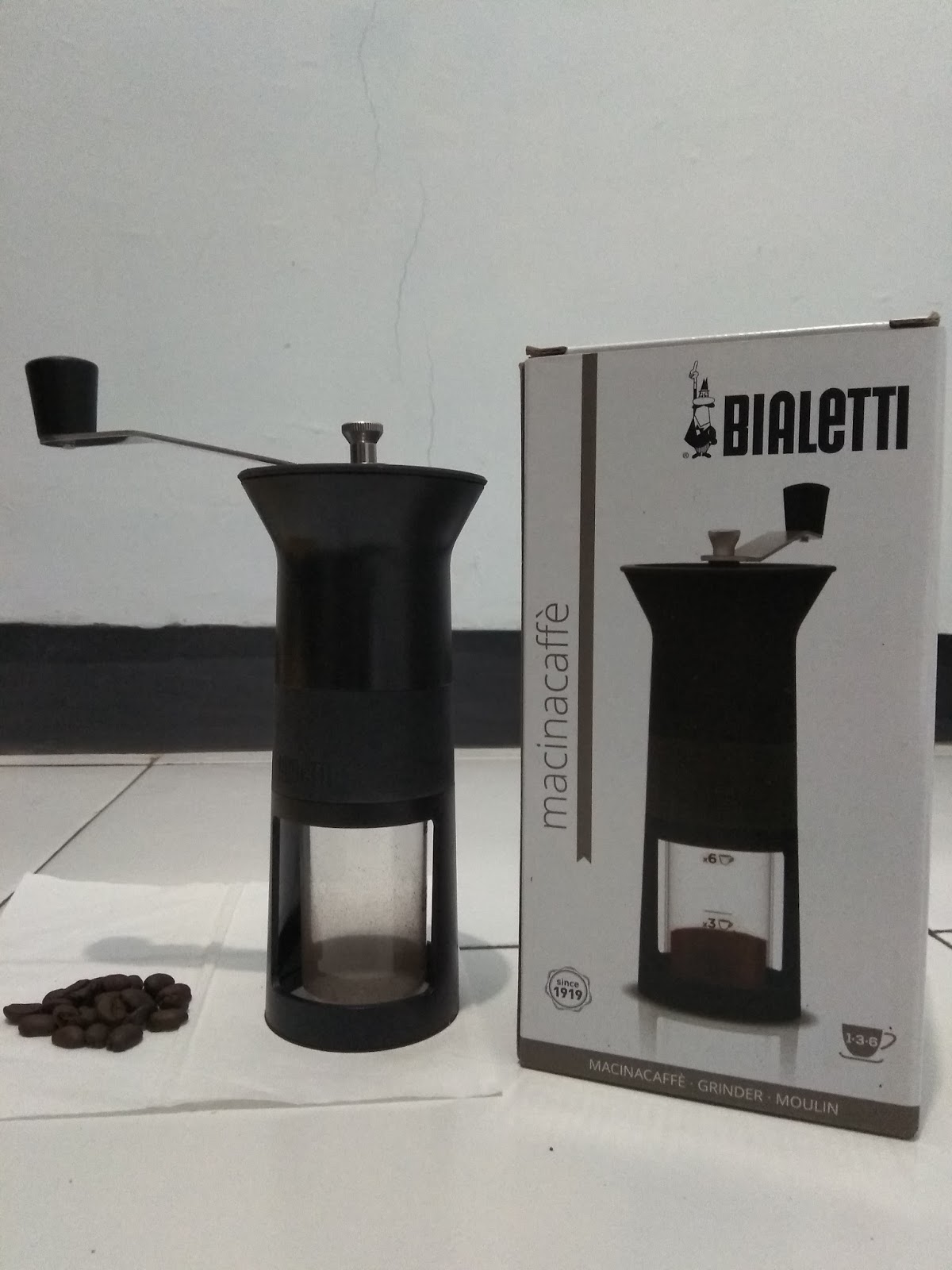 Manual Grinder Bialetti Macinacaffe, Grinder Mungil Dengan Performa
