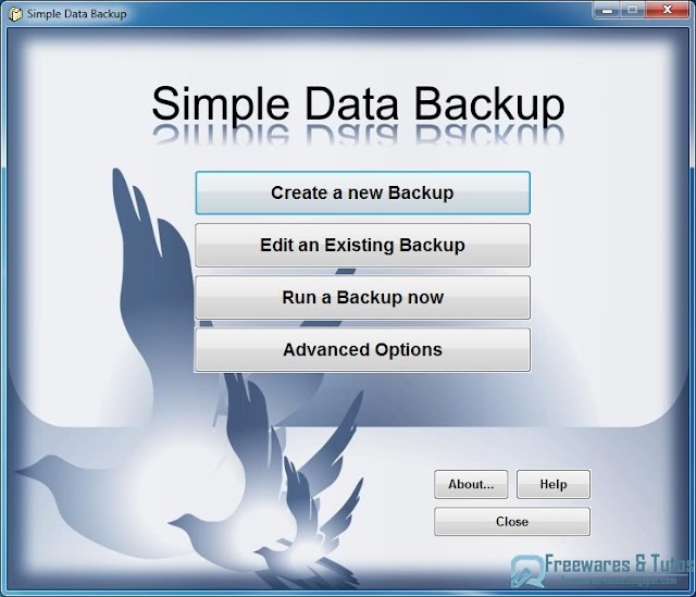 Simple Data Backup : un logiciel gratuit pour sauvegarder vos données