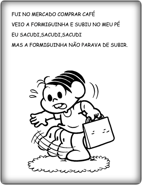 Textos Curtos para Leitura - Turma da Mônica Textos Curtos para Leitura - Turma da Mônica