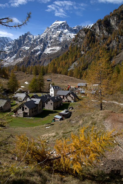 Alpe Devero in autunno: Crampiolo Crampiolo
