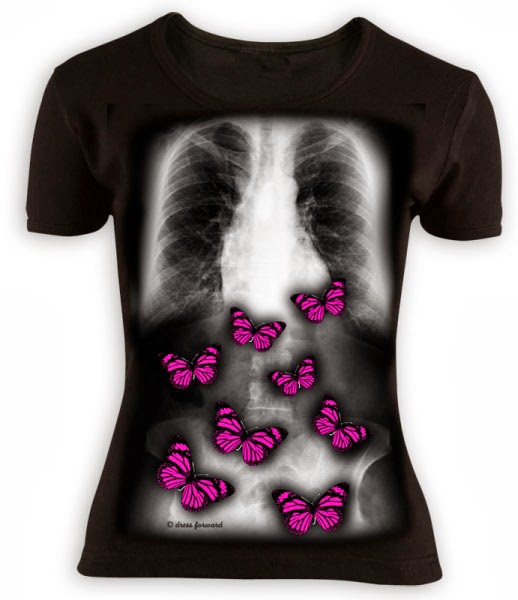 Camiseta Mariposas en el Estómago