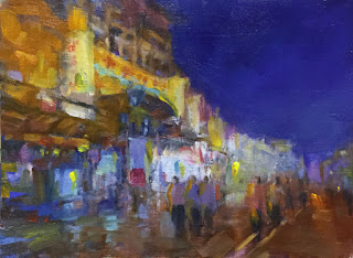 Daily Painting Practice of Gloria Chow: #10 Streets of Beijing