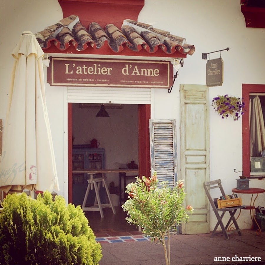www.annecharriere.com, latelier danne, taller pintura, clases, benahavis,