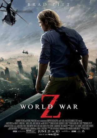 World War Z 2013 BRRip 900MB Hindi Dual Audio ORG 720p