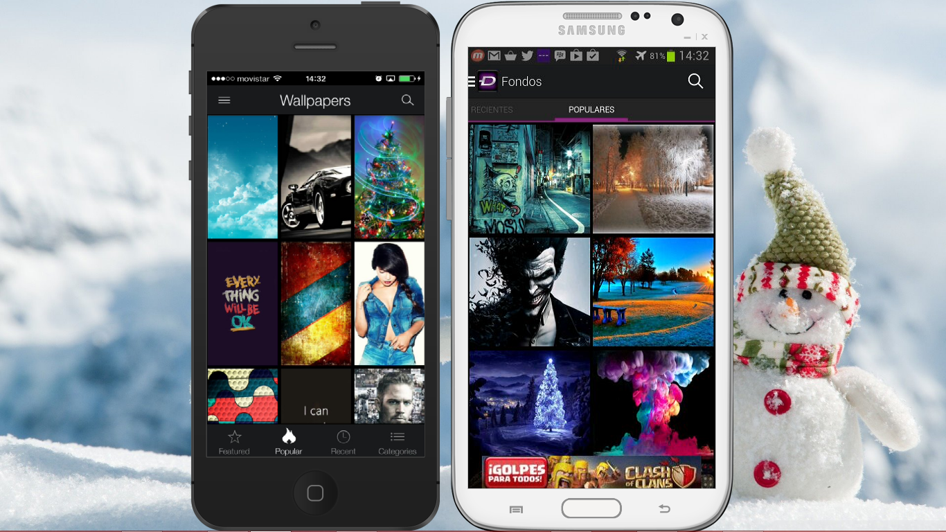 Zedge 4.0 la app que permite descargar (wallpaper, tonos y juegos ) se