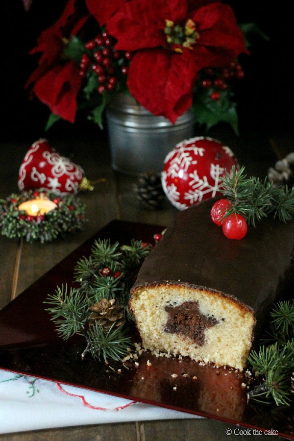 cake de vainilla, bizcocho con sorpresa