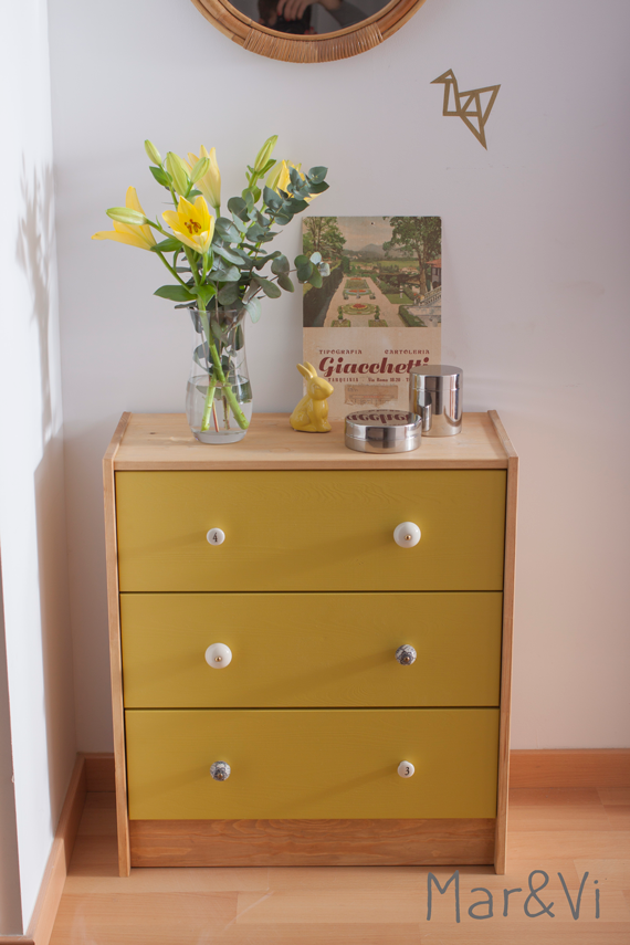 ikea hacks cómoda rast