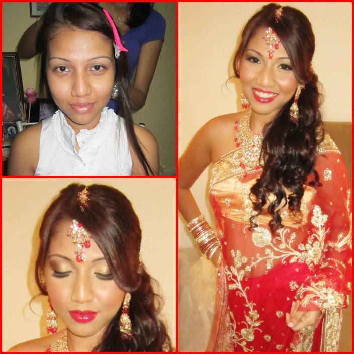Sungstar Dolly Bridal Makeup For Santhiya