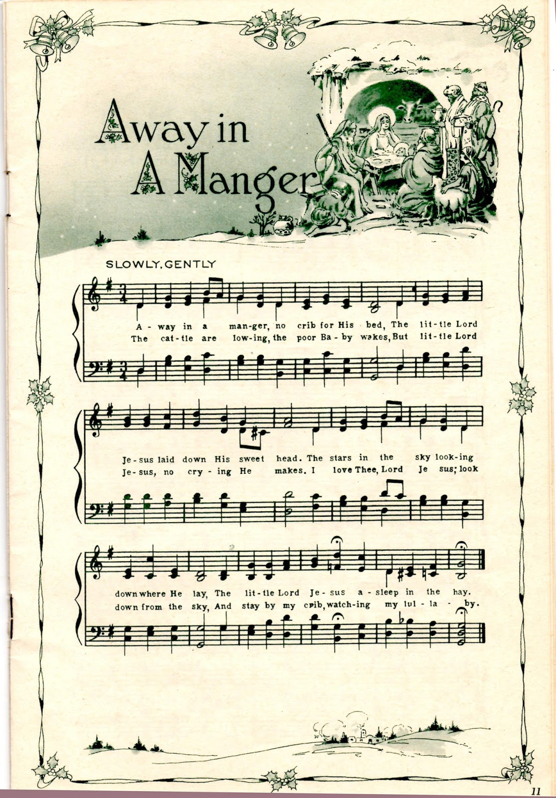 Holidays Homeschool Home Christmas Sheet Music For Scrapbooking