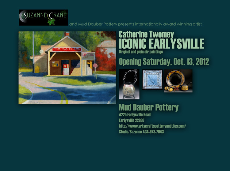 Twomey One Person Show at Mud Dauber Pottery