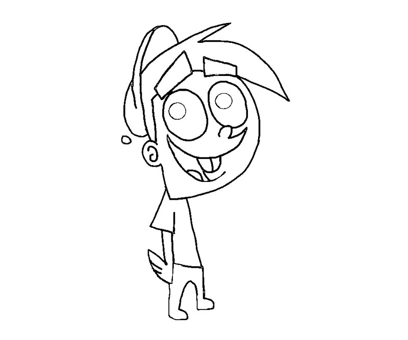 fairly oddparents printable coloring pages - photo #48