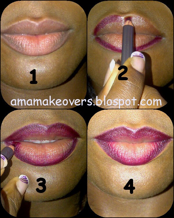 GET A PERFECT LIP COLOR USING A LIP PENCIL AND LIPSTICK