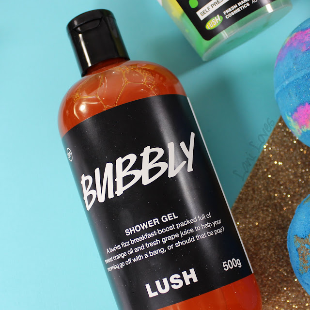 Lush Bubbly Shower Gel review