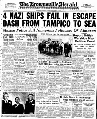 16 November 1940 worldwartwo.filminspector.com Headlines