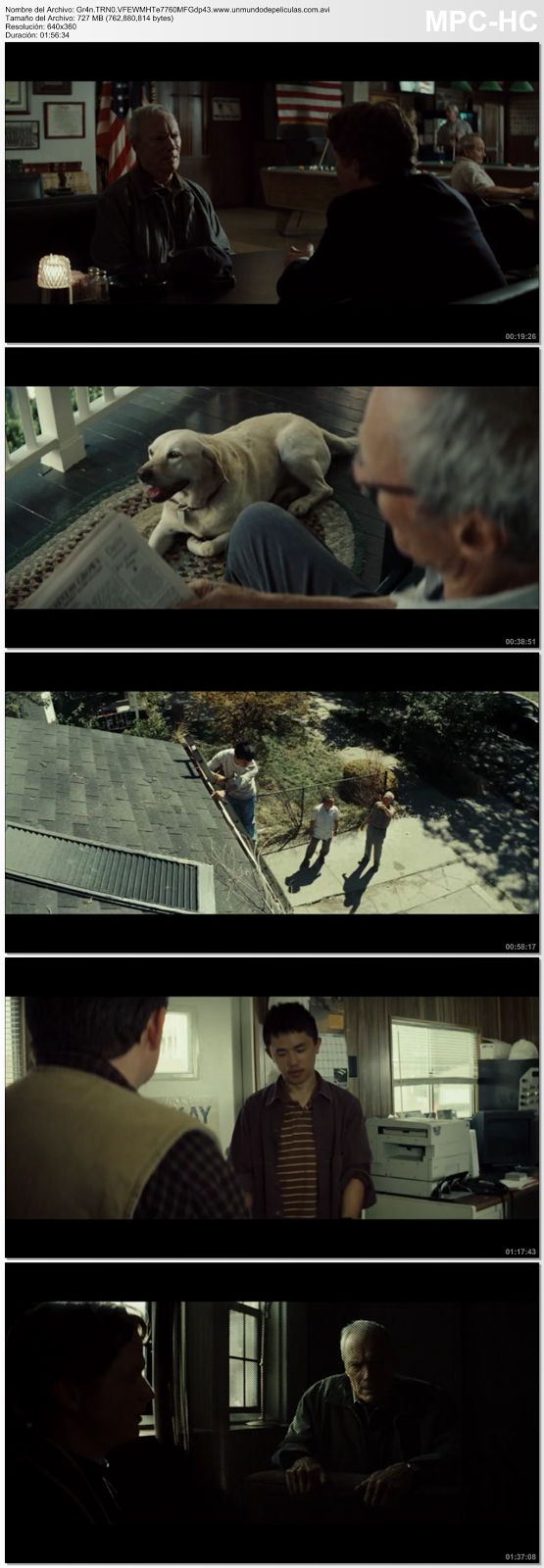 Capturas de la película.