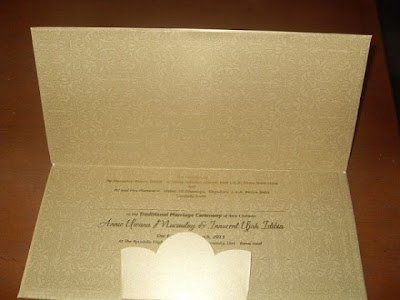 2face wedding iv 2face idibia wedding invitation card