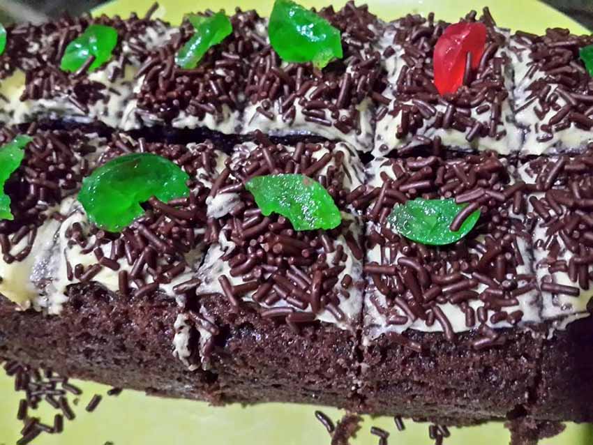 Brownies Milo No Oven & No Mixer Brownies Milo No Oven & No Mixer