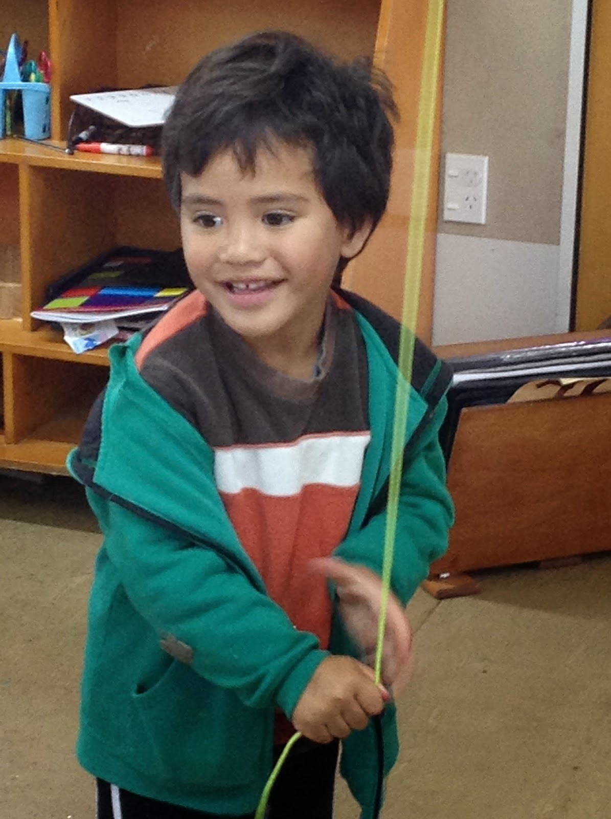 Bream Bay Kindergarten Pulley system...fostering curiosity