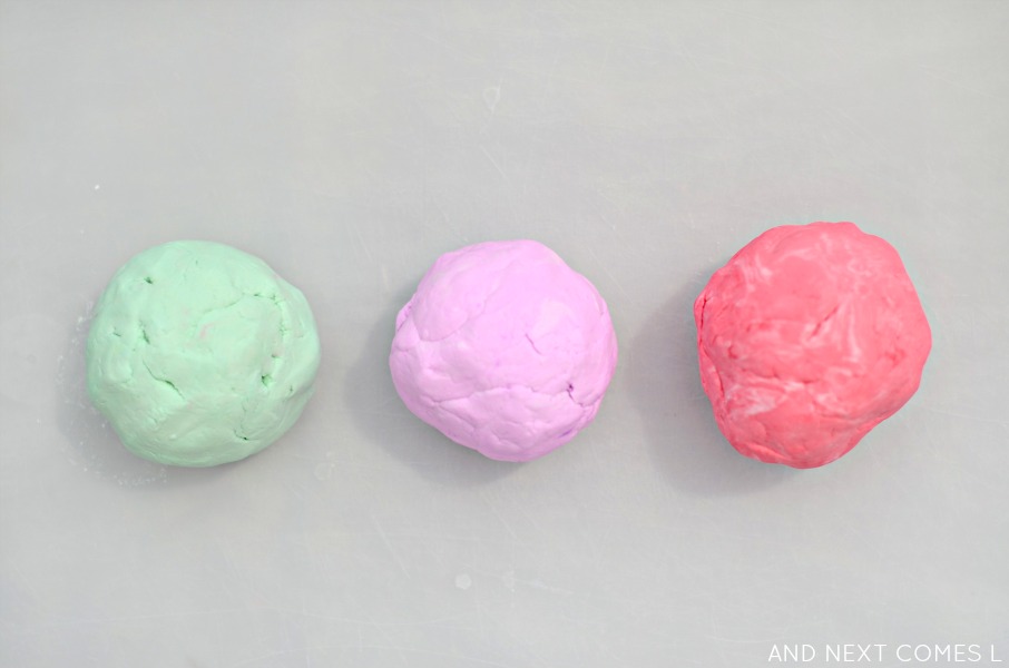 Soap Foam Dough {Sensory Dough Recipe for Kids} And Next Comes L