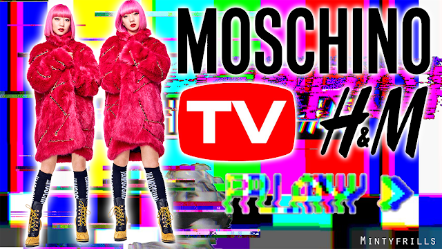 moschino tv hm H&M collab fashion collection release Mintyfrills