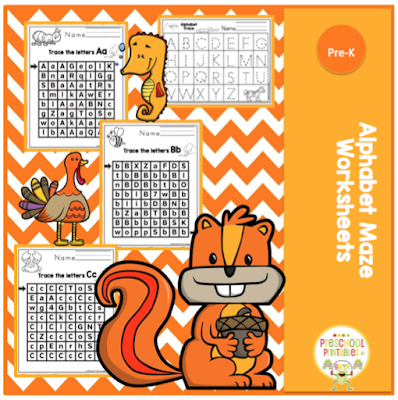 Preschool Printables