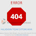 Cara Membuat Error 404 Halaman jadi Keren pada Blogger