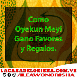 Como Oyekun Meyi Gano Favores y Regalos. Como-Oyekun-Meyi-Gano-Favores-y-Regalos