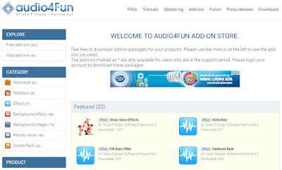 Real time voice changer Add-ons Real time voice changer Add-ons