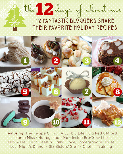 the 12 days of christmas: recipe ideas