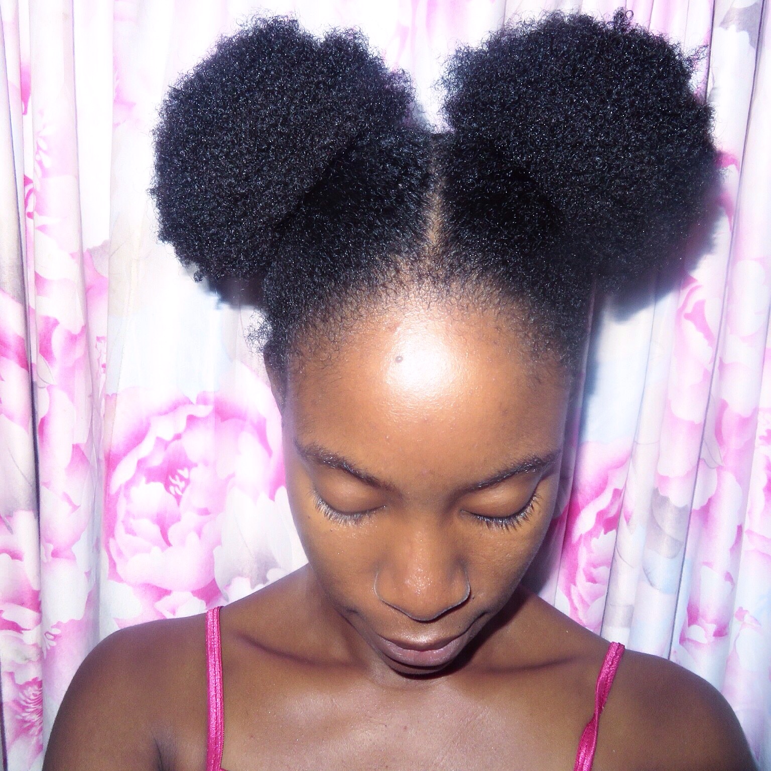 Wash Day Afro Puffs Let S Grow Our Hair